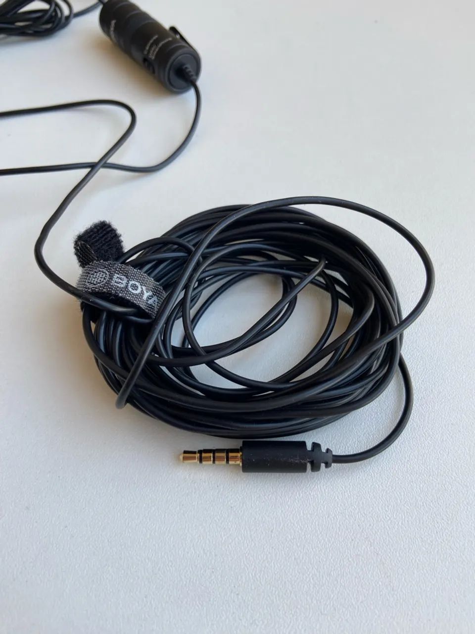 Microfone de Lapela Boya P SmartPhone e Câmera Profissional  - Foto 5