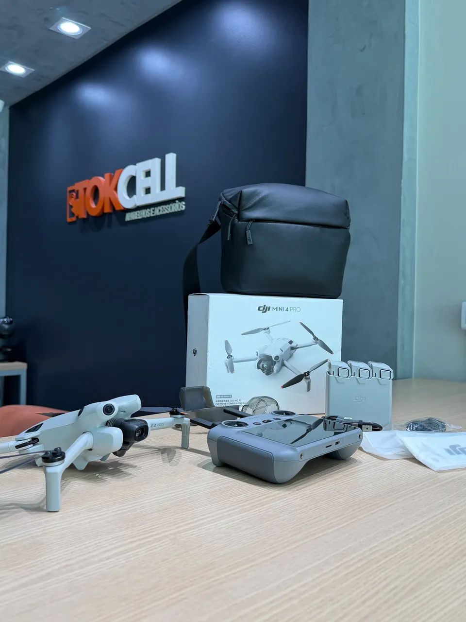 Drone Dji Mini 4 Pro Fly More Combo Plus Completo Usado Loja Física  - Foto 5
