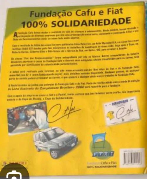 Álbum Campeonato Brasileiro 2002 Completo RARO  - Foto 3
