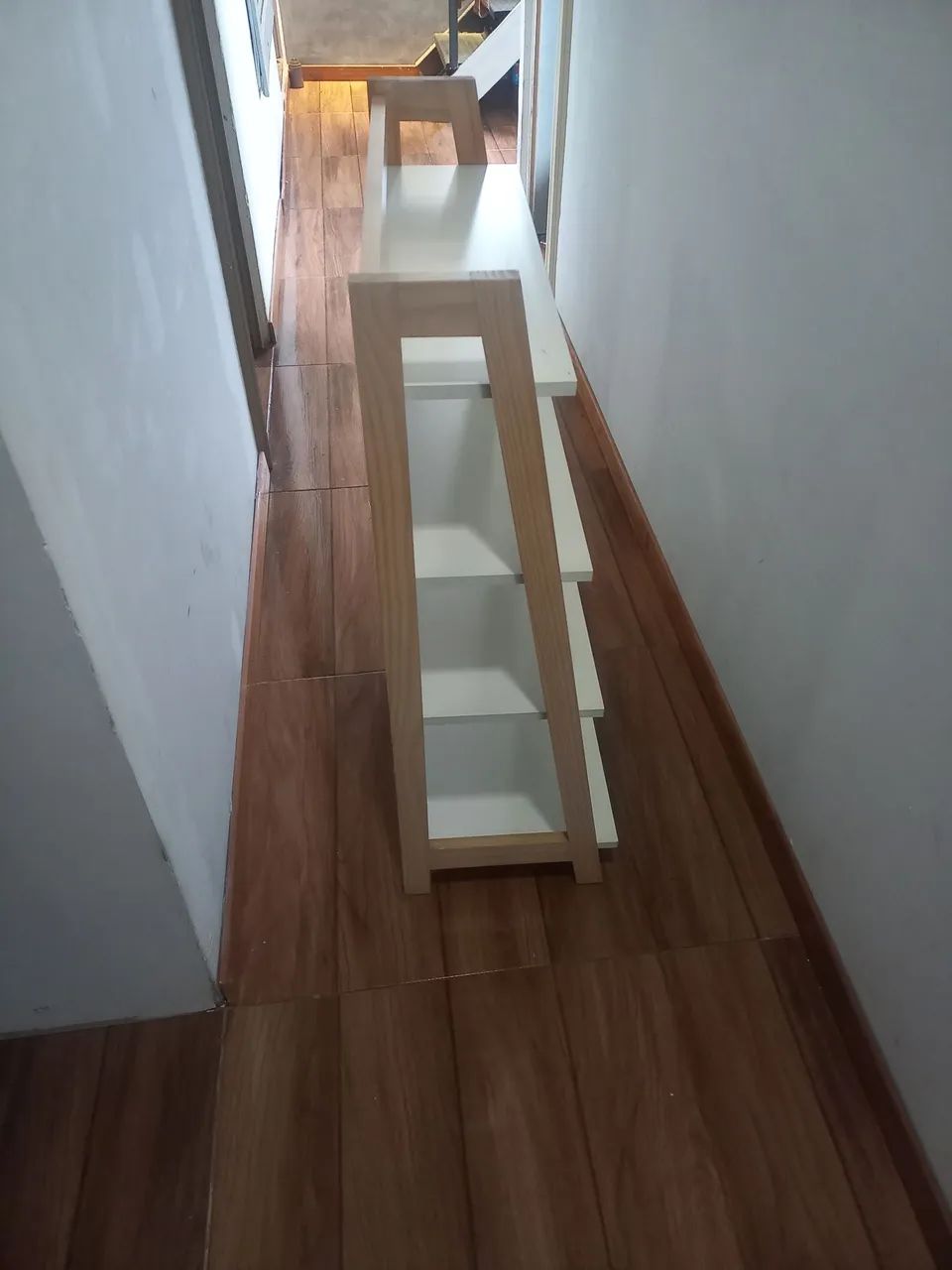 Prateleira de chão madeirada  - Foto 4
