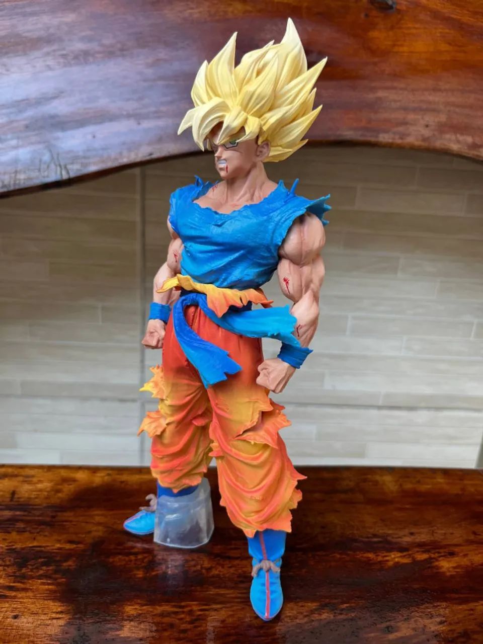 Action Figure Dragon Ball - Goku SJJ 27cm Com 2 Heads - Foto 4