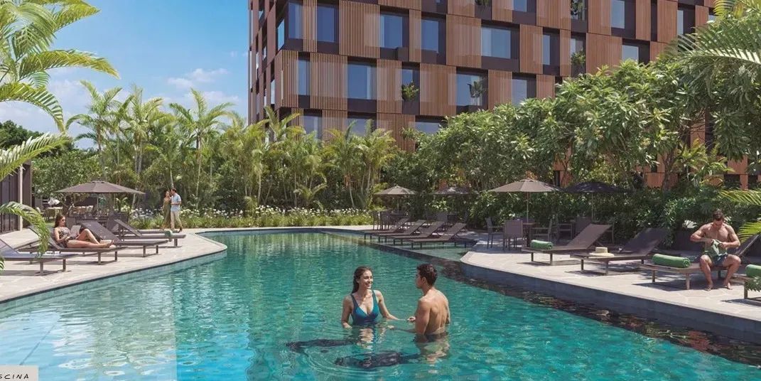 Studios Pontal Oceanico 31 metros quadrados com 1 quarto