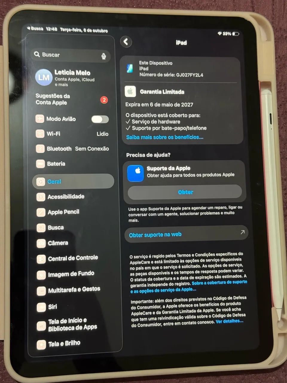 Tablet Ipad 11 A16 2025 128GB - Foto 4