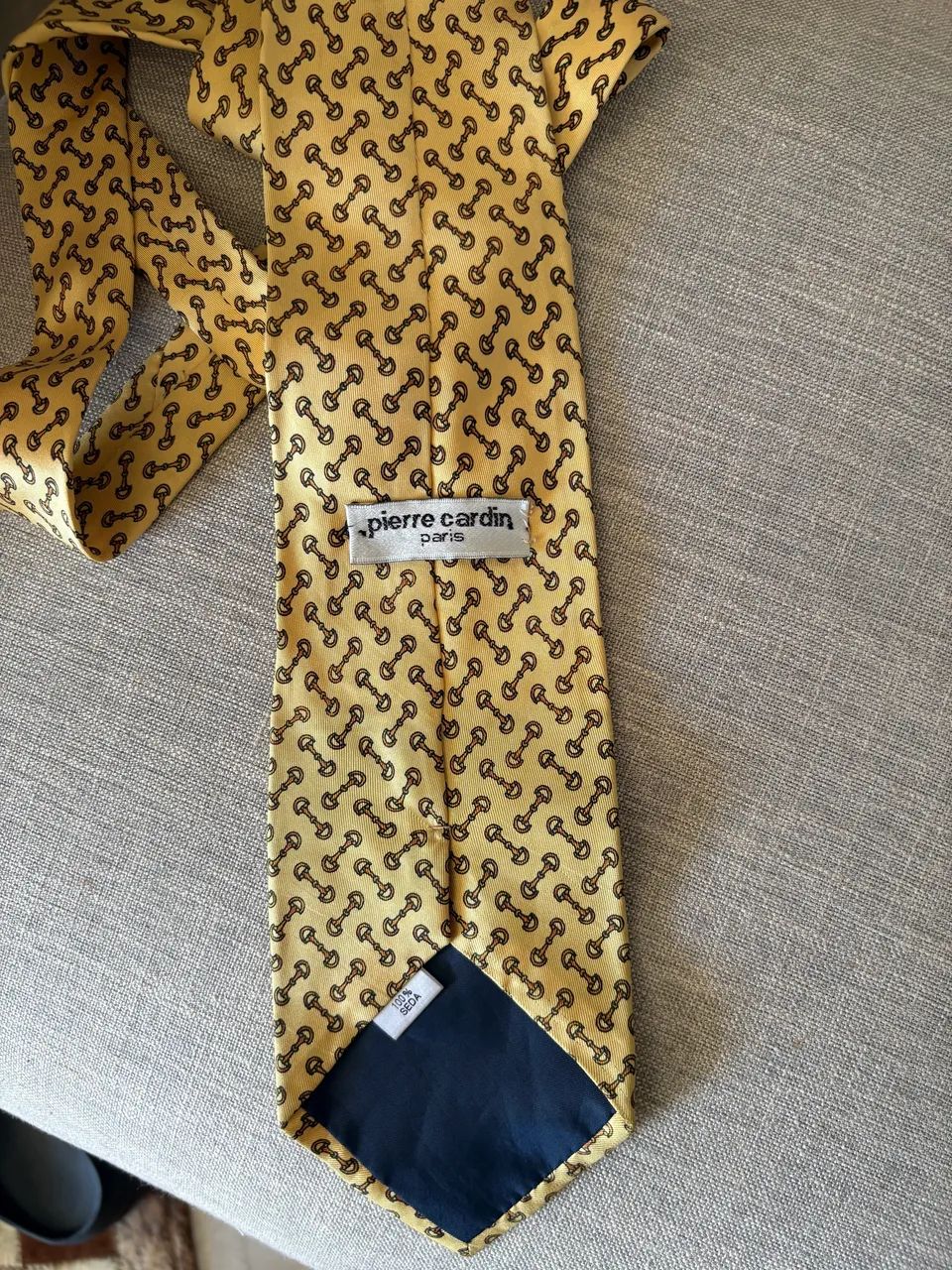 Gravata Pierre cardin de seda  - Foto 2