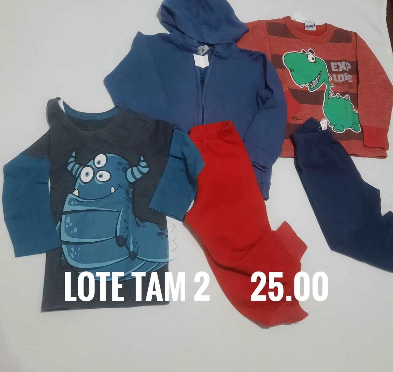 Roupas tam 2 lote - Foto 2