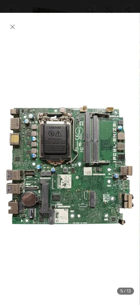Placa mae dell optiplex 3090