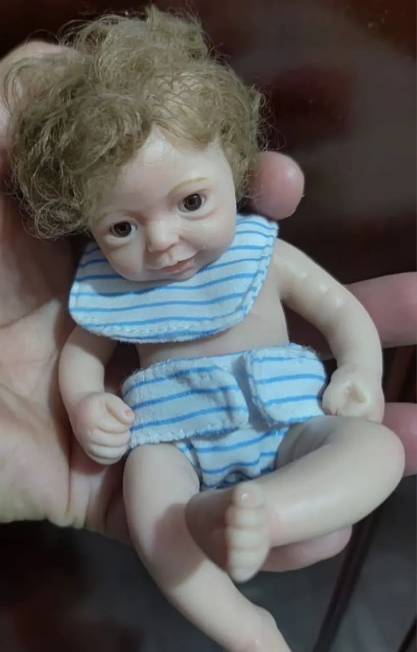 Mini bebê reborn - Foto 3