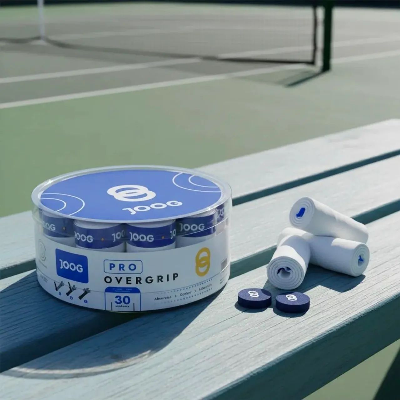 Overgrip Joog Branco (kit 3 unid.) - Foto 5