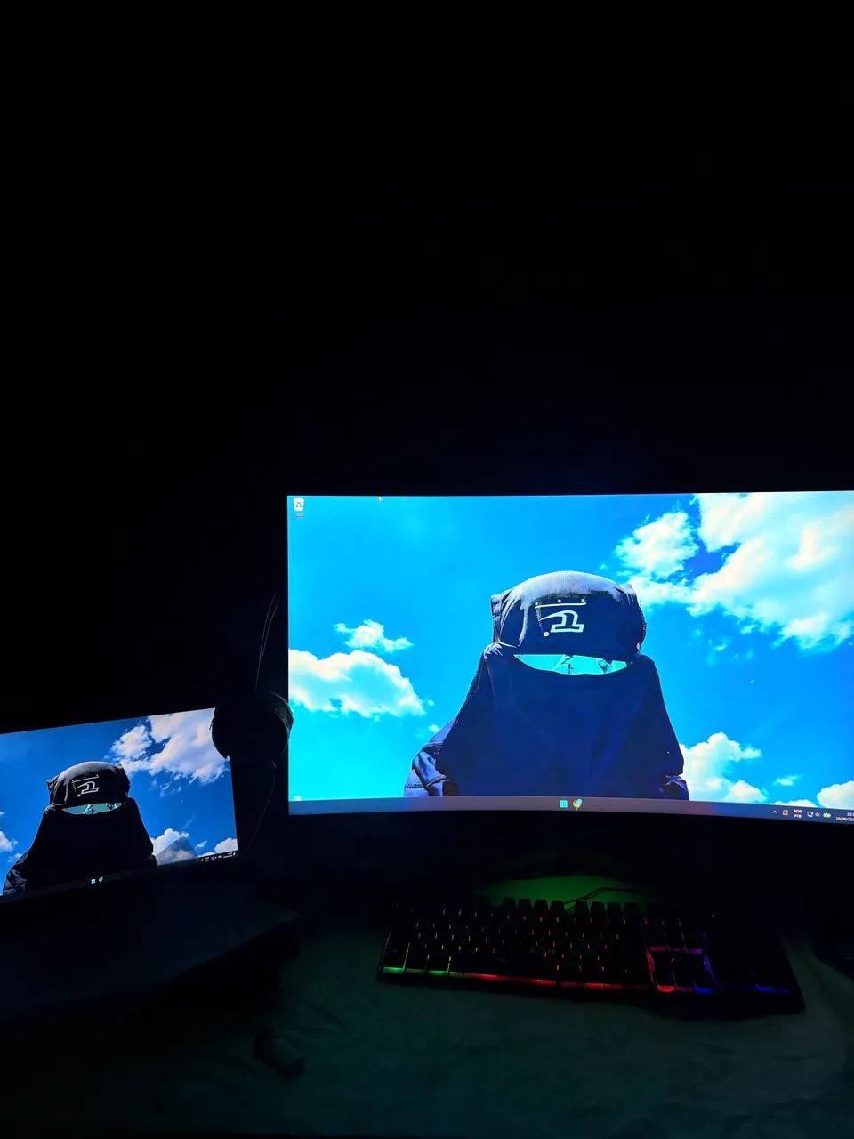 Monitor AOC Agon AG323FCXE 31.5" 165 hz (POUCO USADO) - Foto 2