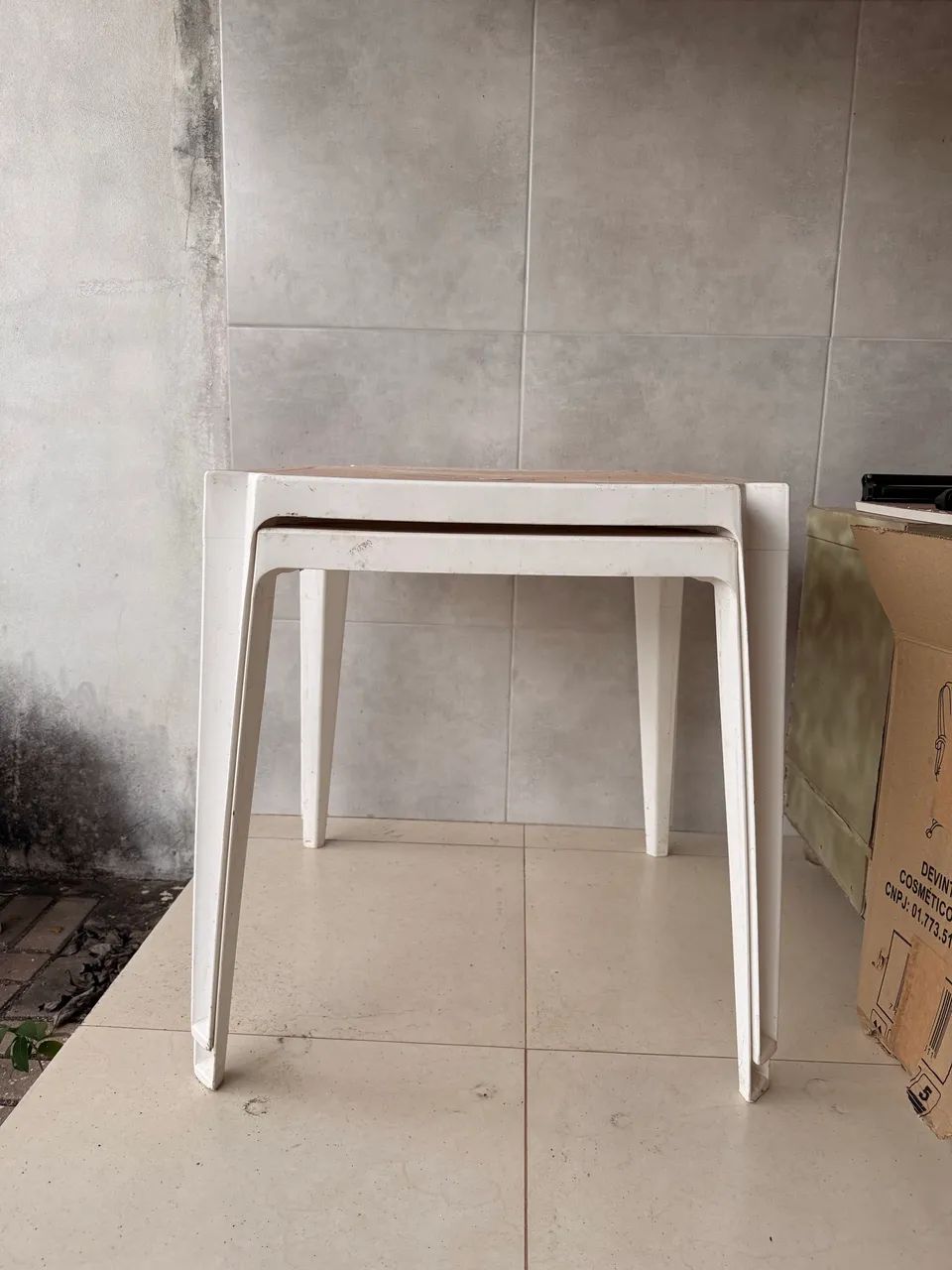 Mesa de plástico