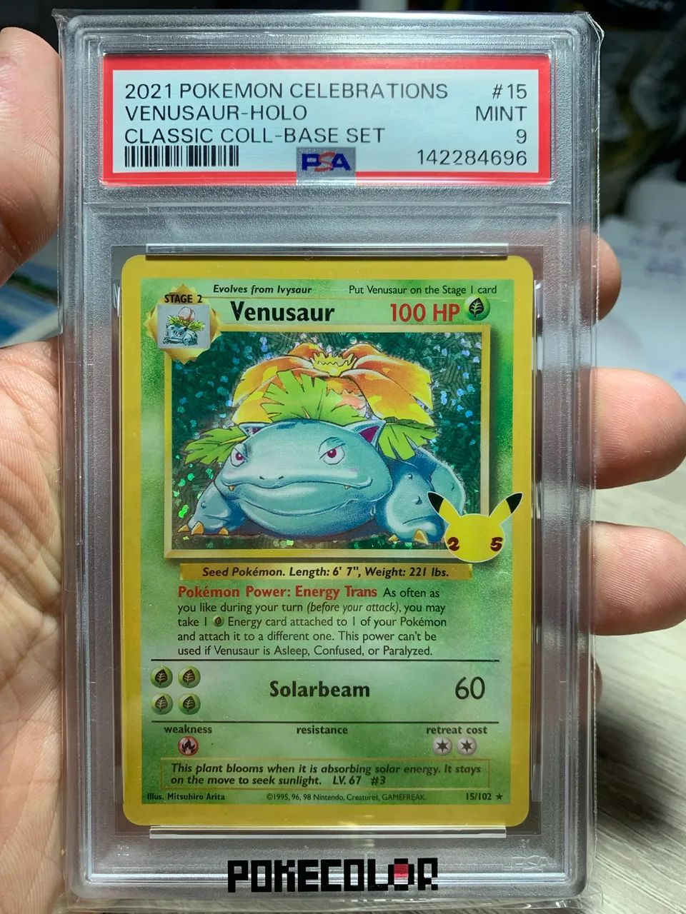 Carta Pokémon Venusaur 