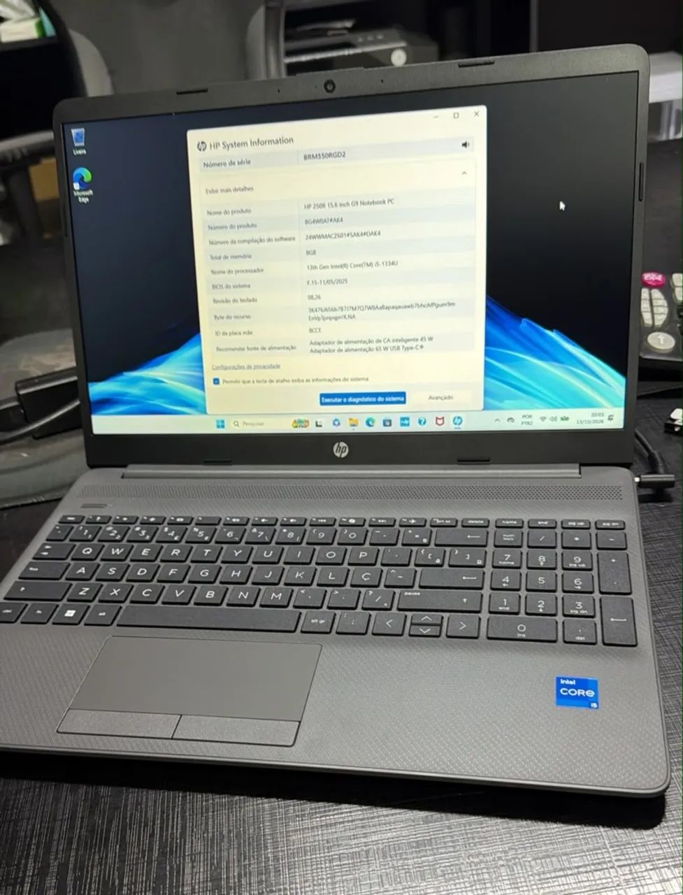 NOTEBOOK HP 250R G9 - DESEMPENHO E PRATICIDADE! - Foto 2