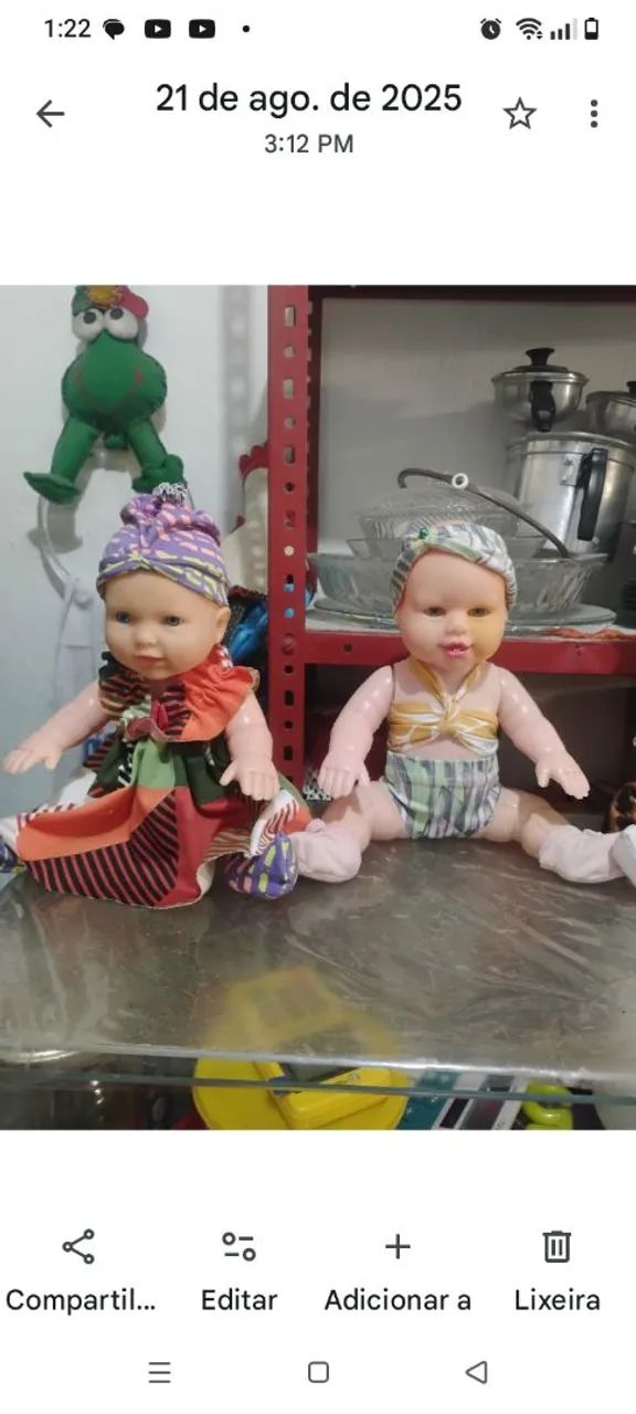 Bonecas variadas cada 25,00 , já menor valor  - Foto 2