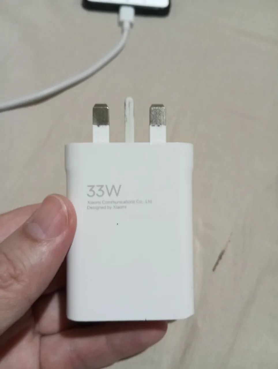 Carregador xiaomi original 33w