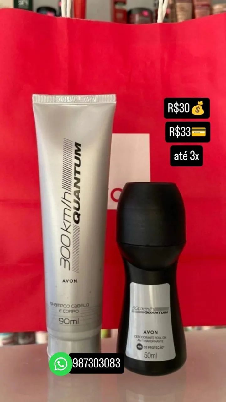 Perfumes Avon 300KM várias fragrâncias  - Foto 2
