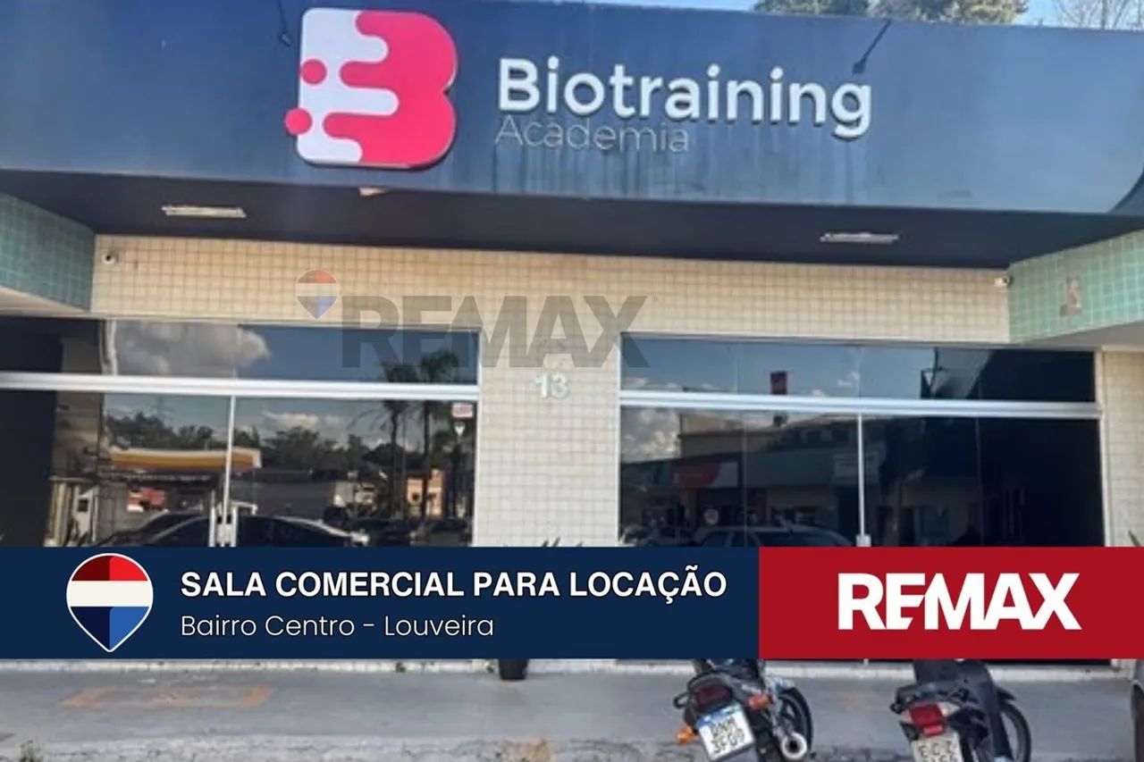 Sala comercial no centro da cidade