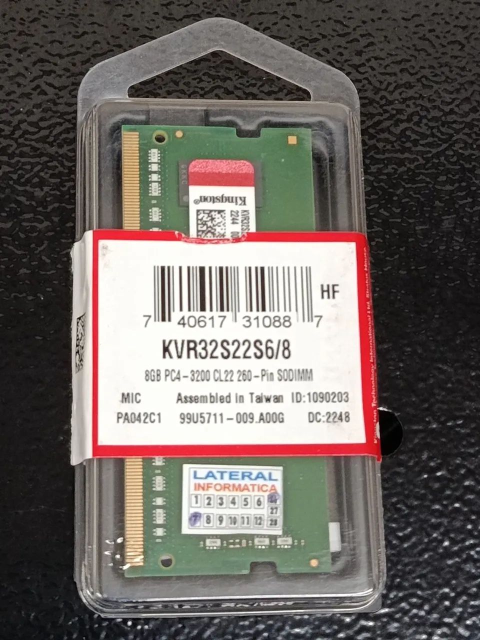 Memória 8GB - DDR4 - Kingston  - Foto 2