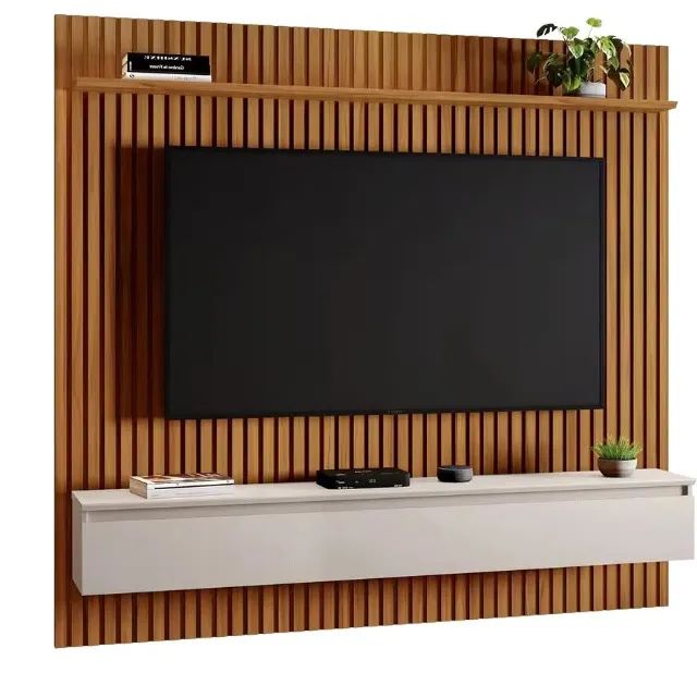 Painel de TV Ripado 75 Polegadas Novo na Caixa Entrega  - Foto 3