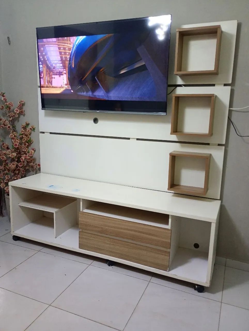 Painel e rack para tv  - Foto 2