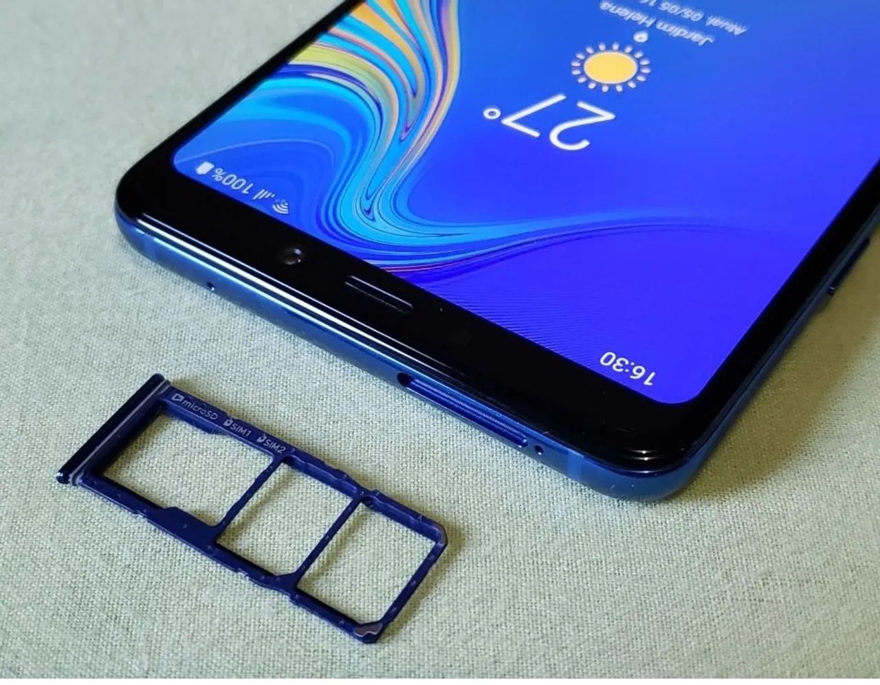 celular Samsung A9 128GB tela 6.7 - Foto 5