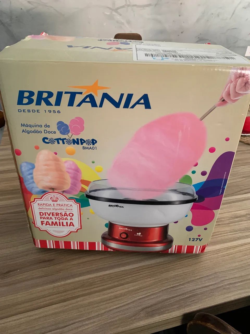 Maquina de fazer algodão doce 