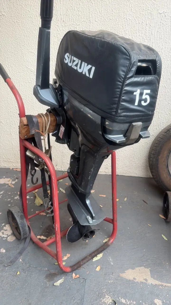 Motor Suzuki 15 hp - Foto 4