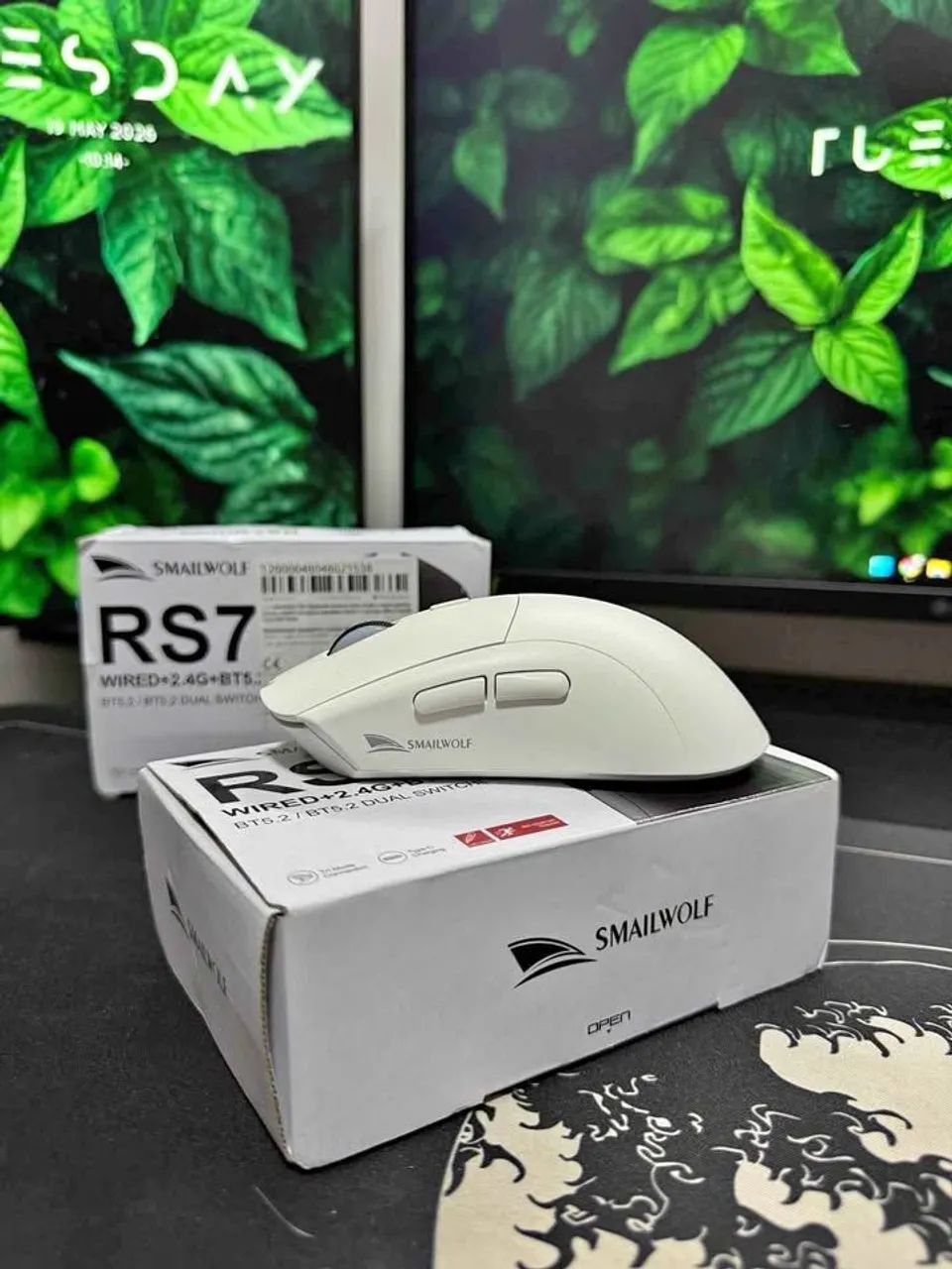 Mouse Gamer Sem Fio Smailwolf Rs7