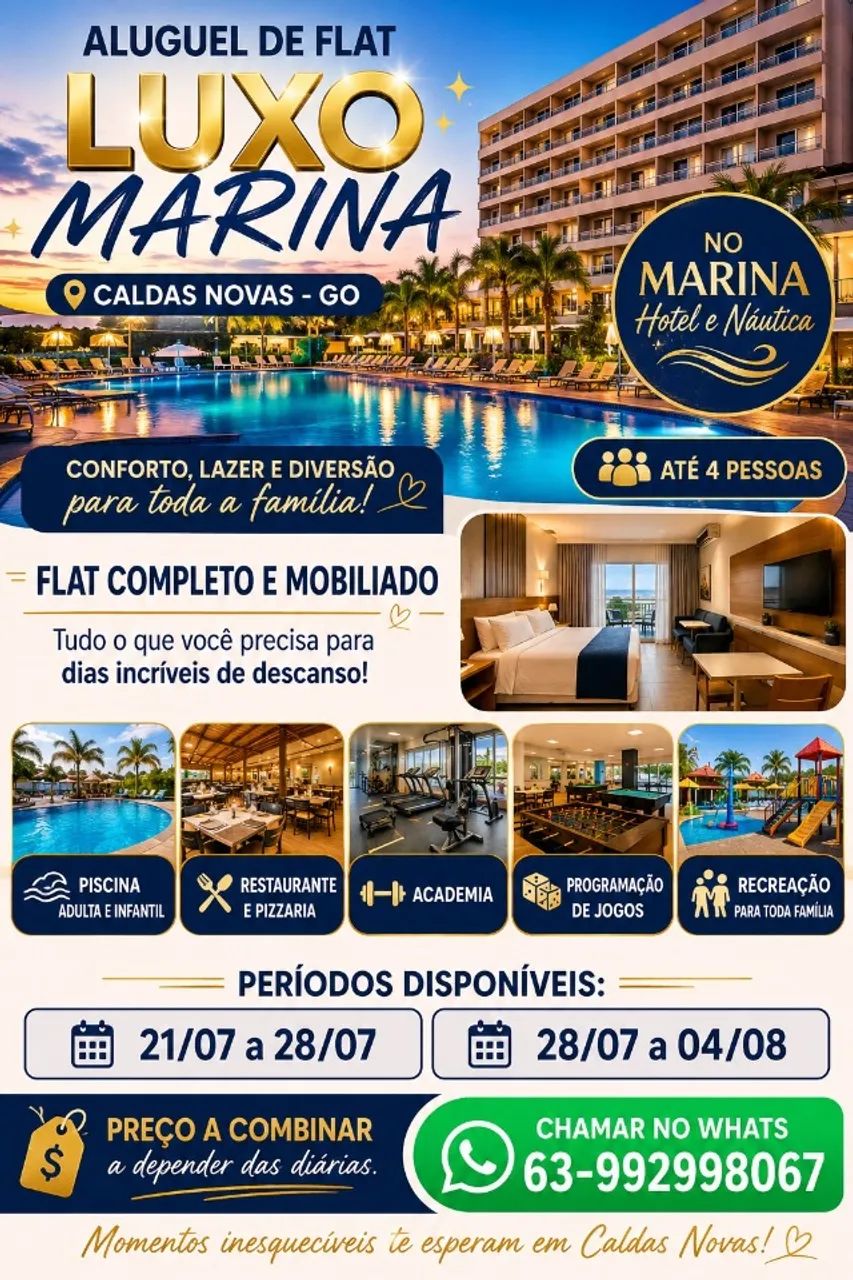 Caldas Novas -Marina Flat