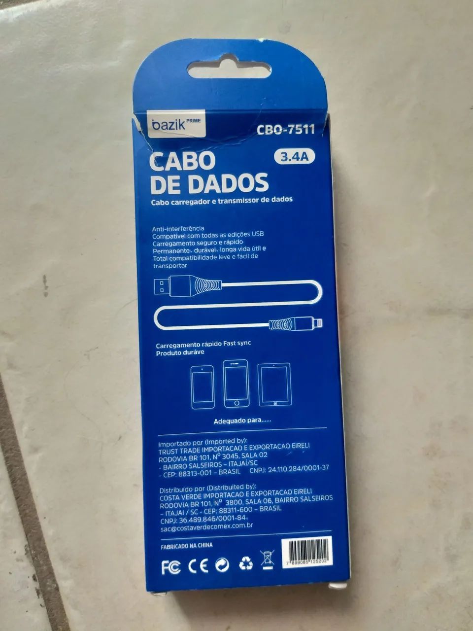 Cabo de iphone novo entrego  - Foto 2