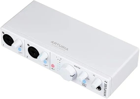 ARTURIA - Minifuse 2 Interface Usb Compacta De Áudio E Midi 