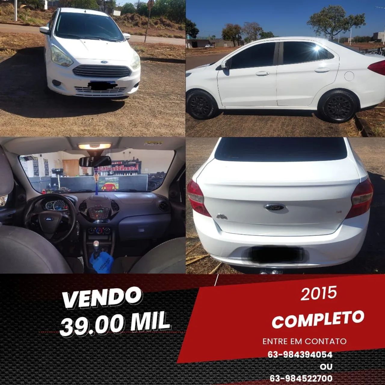Ford KA+ Sedan 1.5 16V Flex 4P 2015