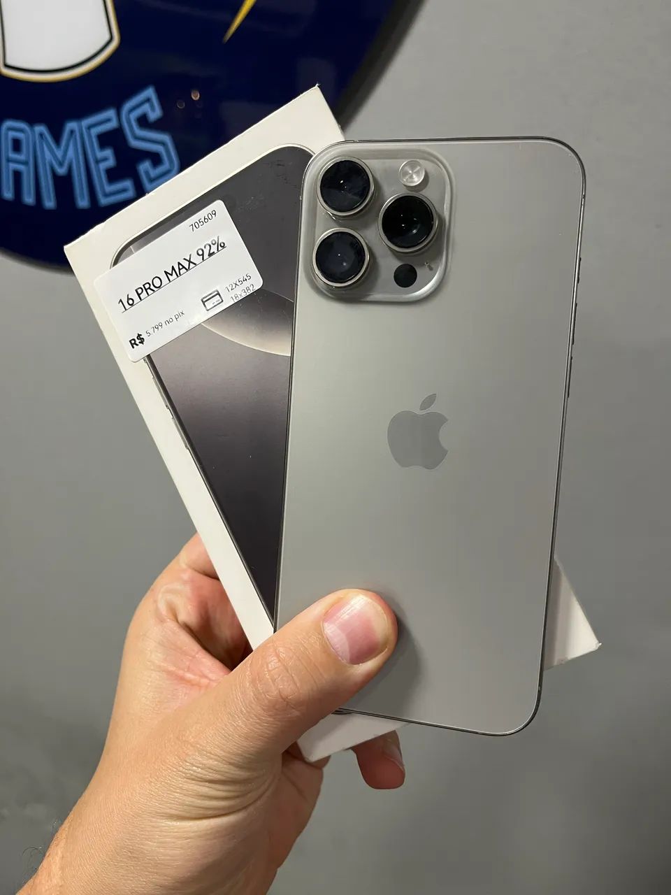 iPhone 16 Pro Max 92% bateria  - Foto 3