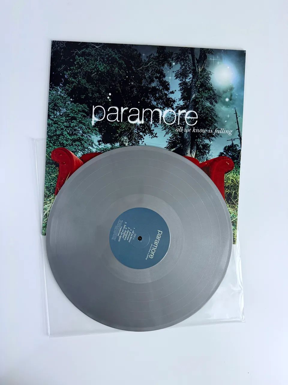 Paramore - All we know is falling (silver vinil) - Foto 3