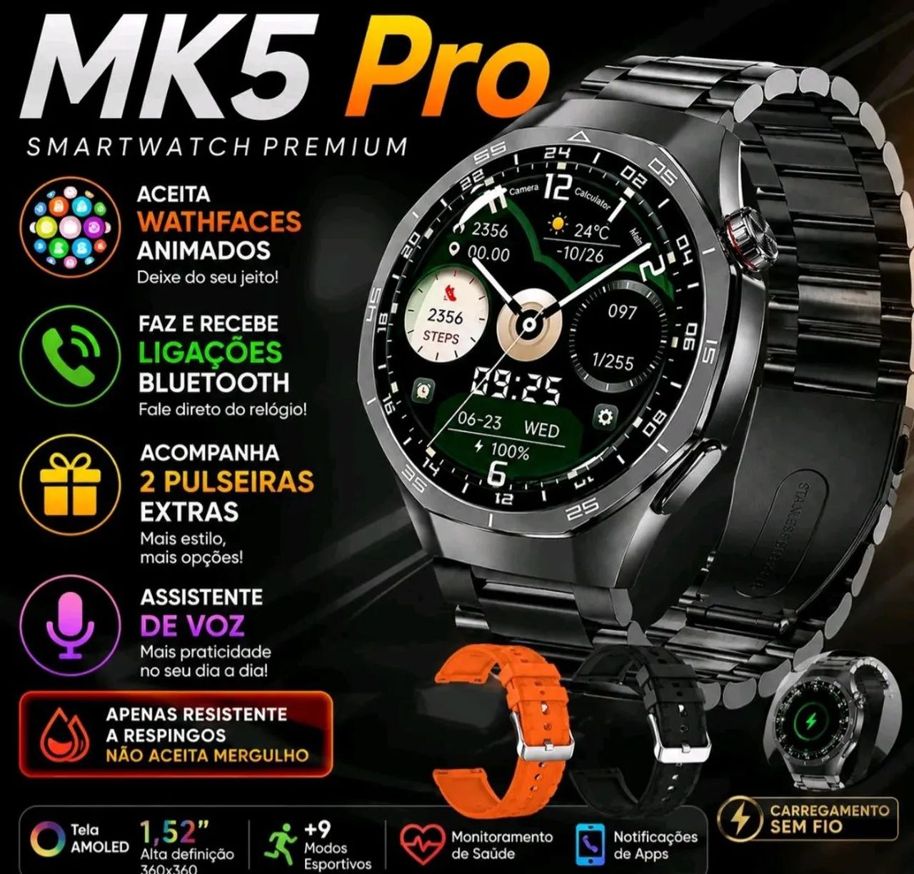 Smartwatch MK5 Pro - Foto 5