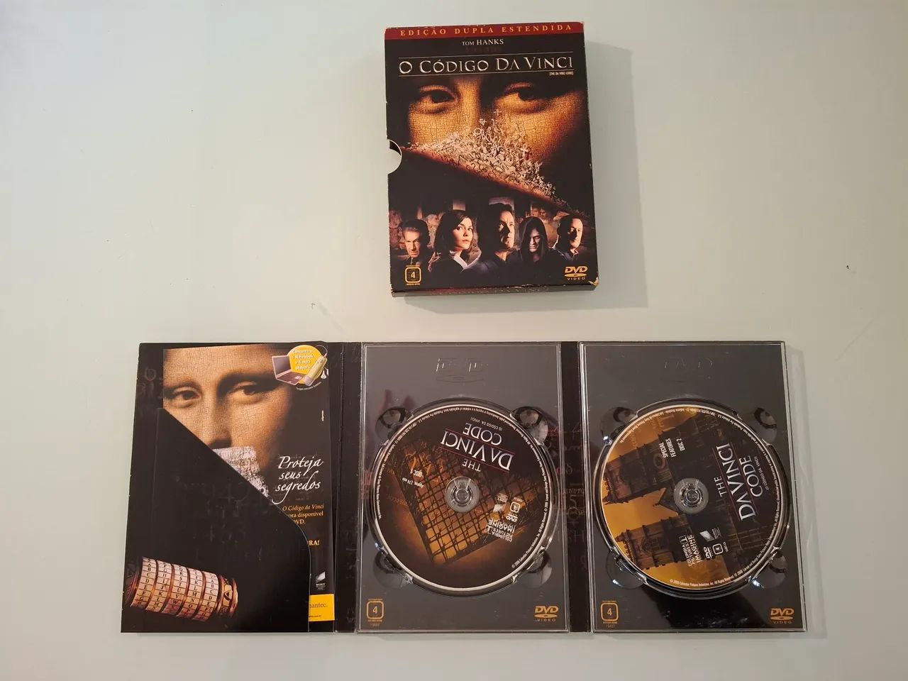DVD O código Da Vinci, edição dupla estendida  - Foto 2