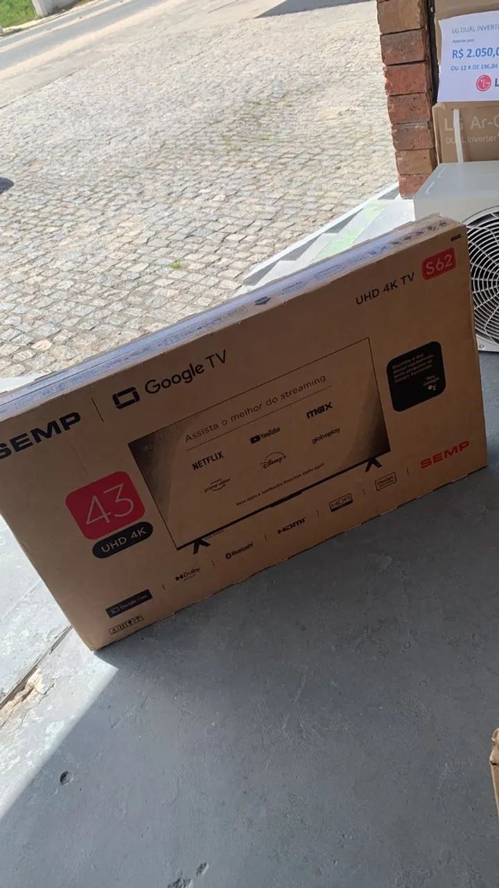 Smart TV Semp UHD 4K 43 Polegadas - Foto 4