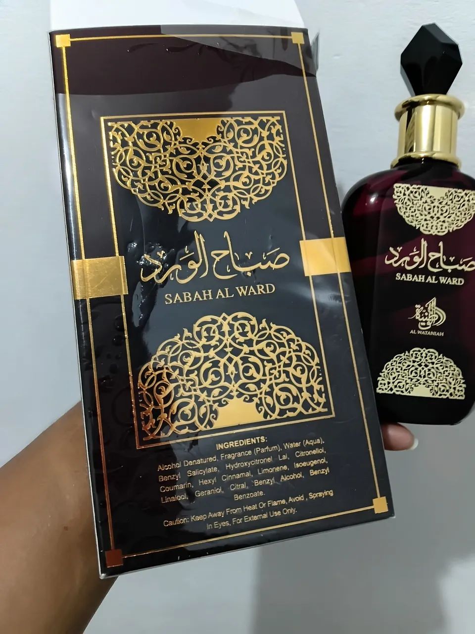 Perfume árabe Sabah al ward 