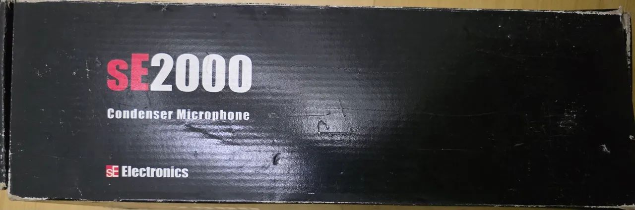 Microfone condensador SE2000 novo ma caixa - Foto 4