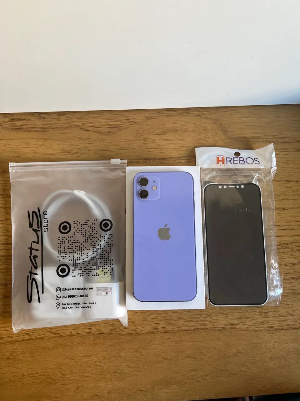 iPhone 12 256GB Lilás 100% - Foto 5