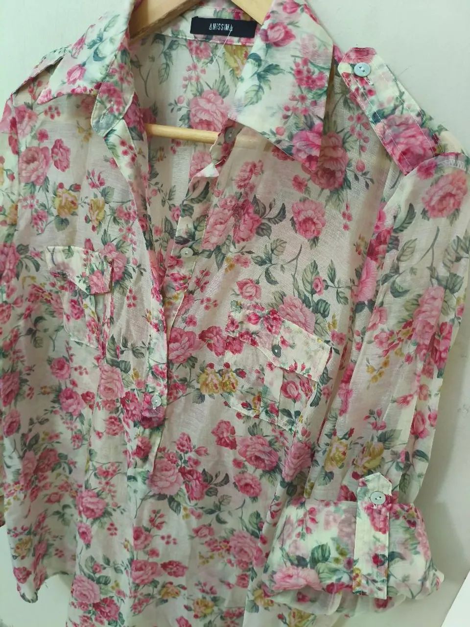 AMISSIMA CAMISA SEDA TAM G  - Foto 4