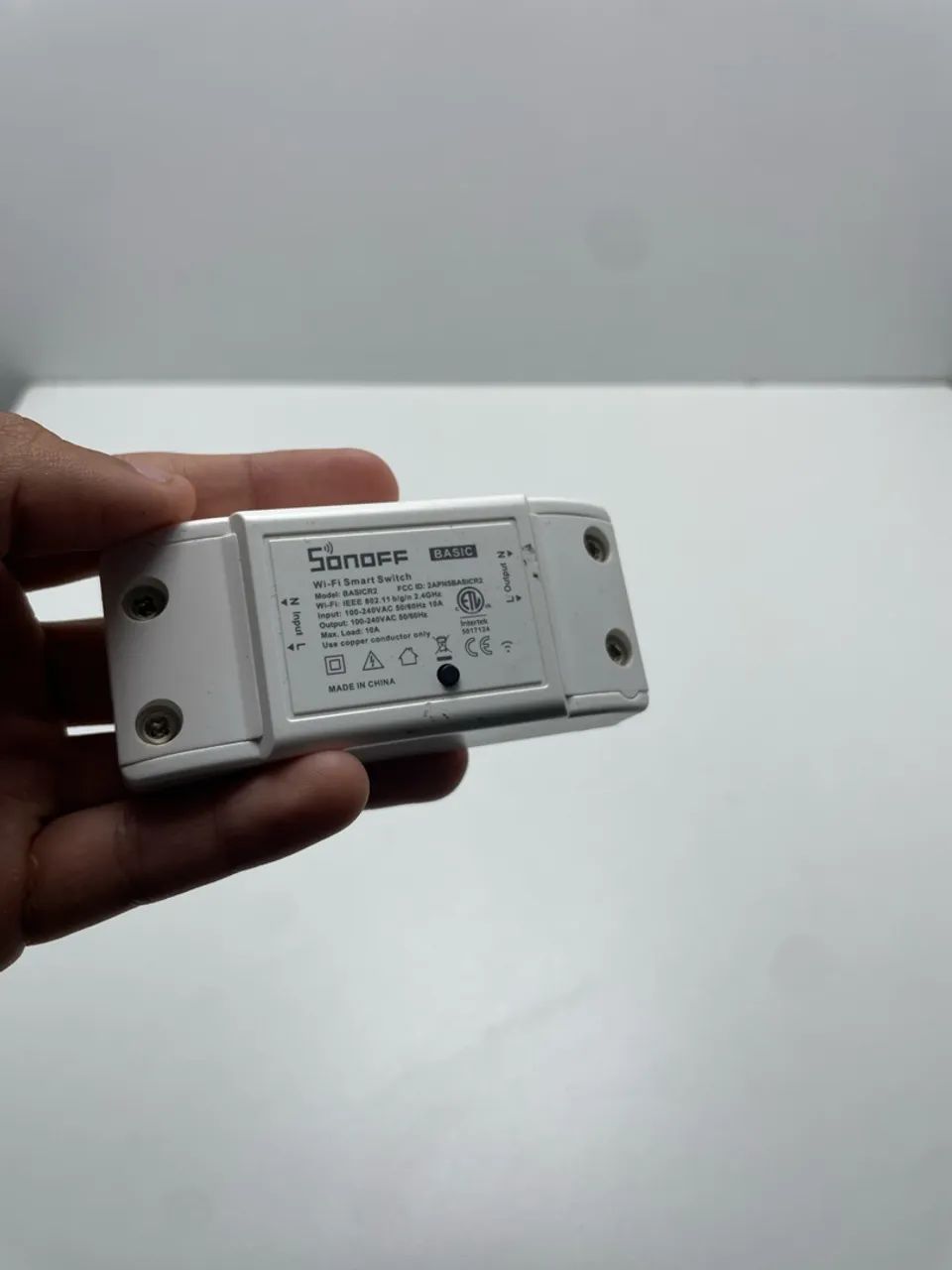 Módulo Relé Inteligente Sonoff Basic R2 Wi-Fi 10A
