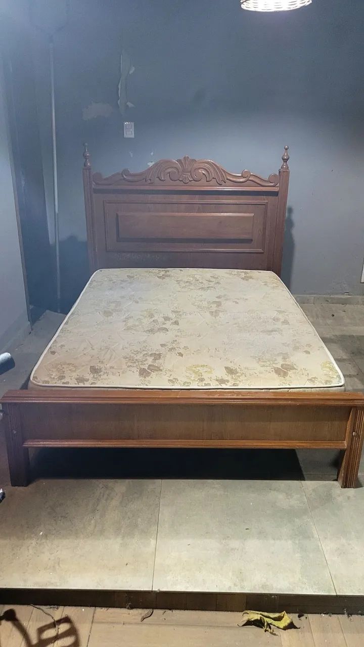 Cama de casal madeira  - Foto 2