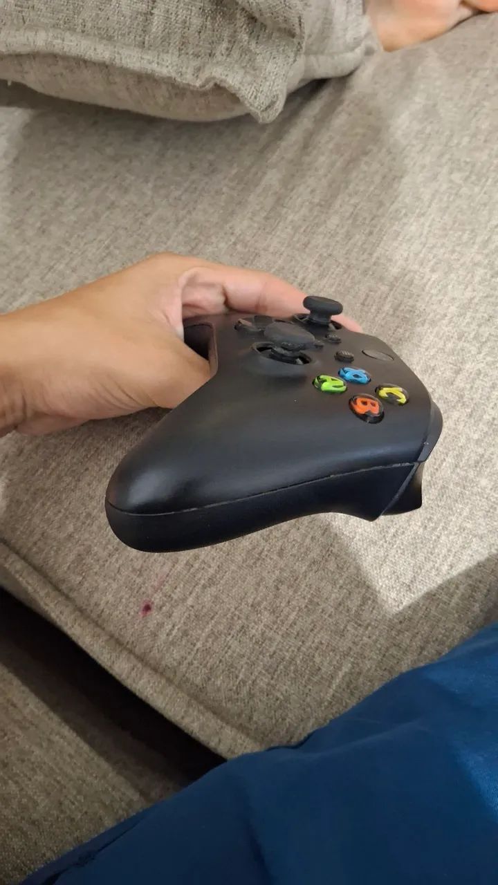 Controle xbox carbono Black com drift  - Foto 2
