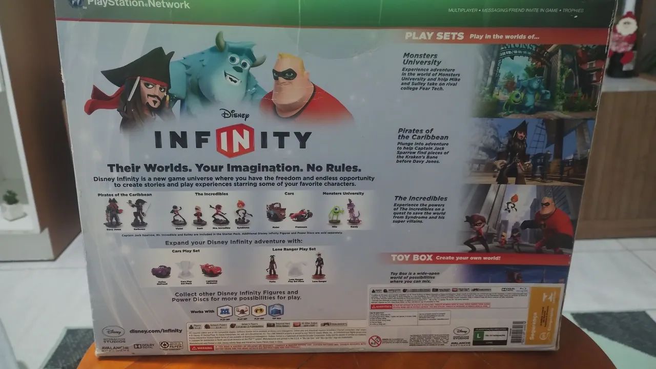 Kit Disney Infinity Starter Pack 1.0 Ps3 Completo - Foto 4