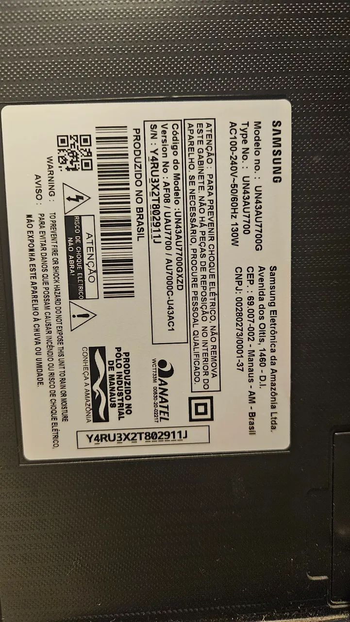 Smart tv Samsung Crystal 4k 43 polegadas - Foto 5