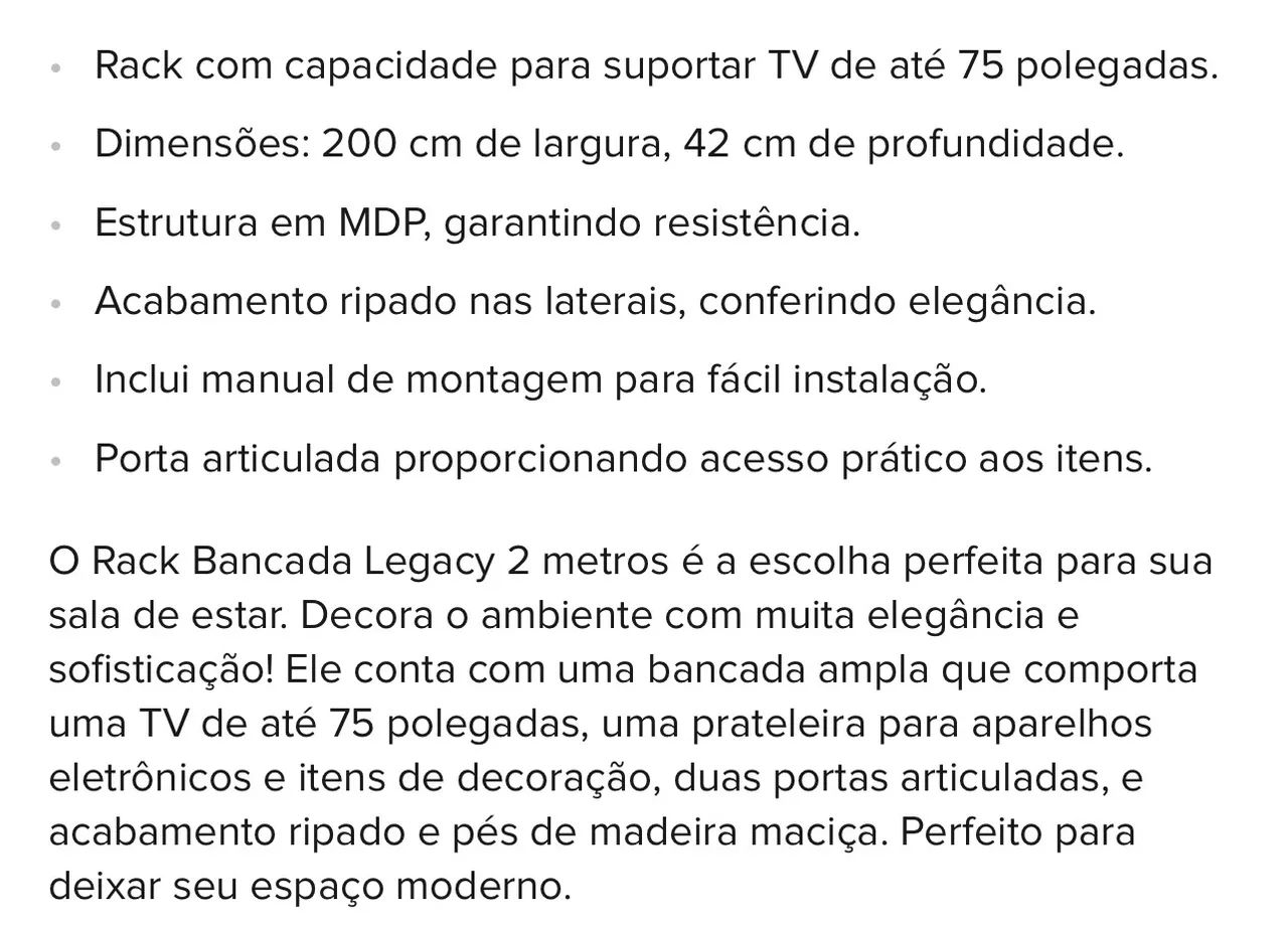 Rack para tv até 75? - Foto 3