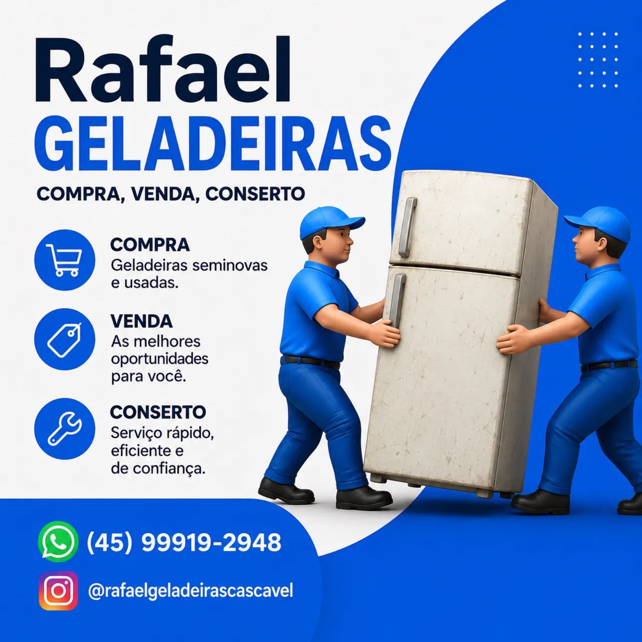 Conserto de geladeira 