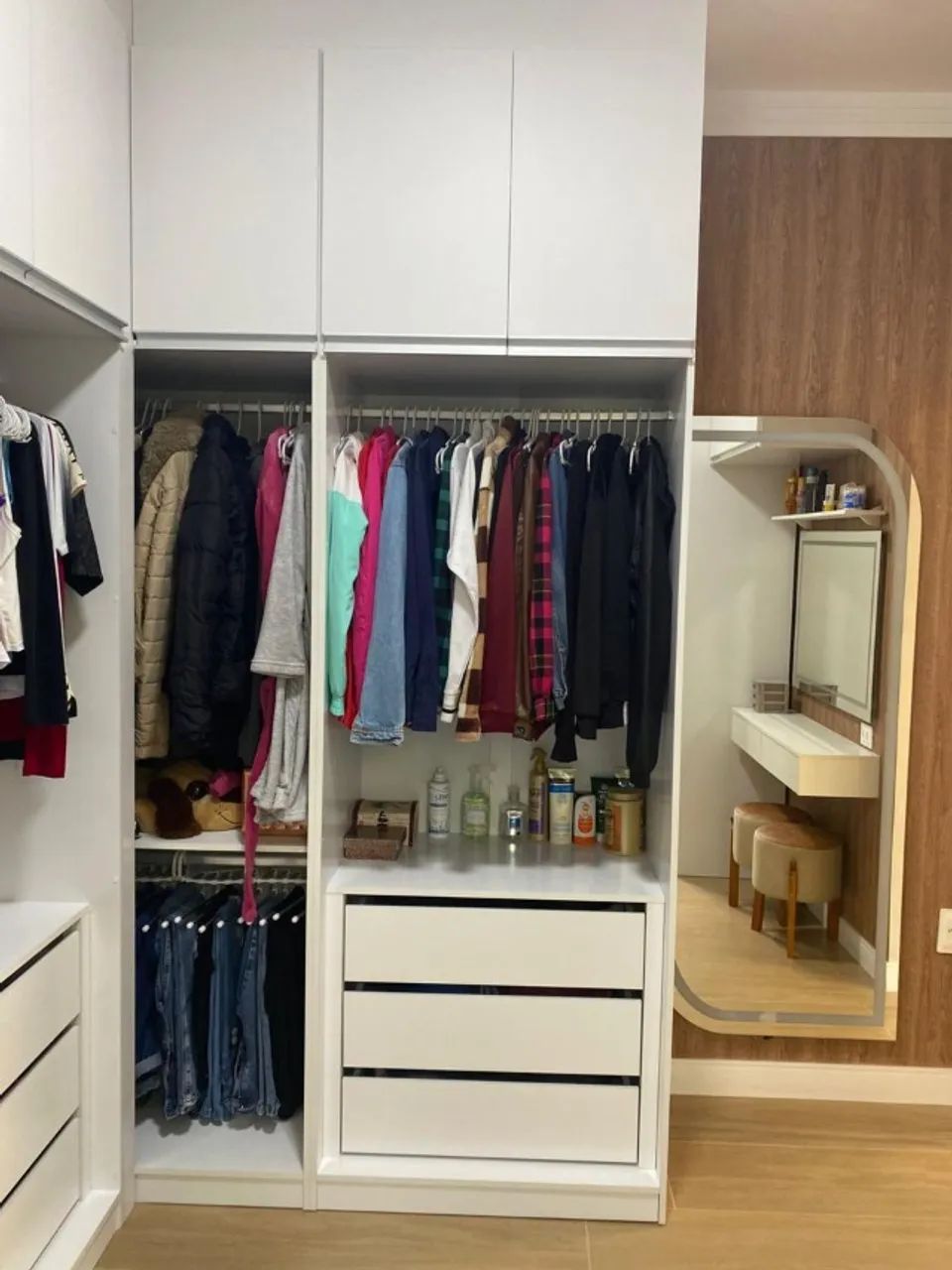 CLOSET MODULADO E PROJETADO COM SUAS MEDIDAS  - Foto 2