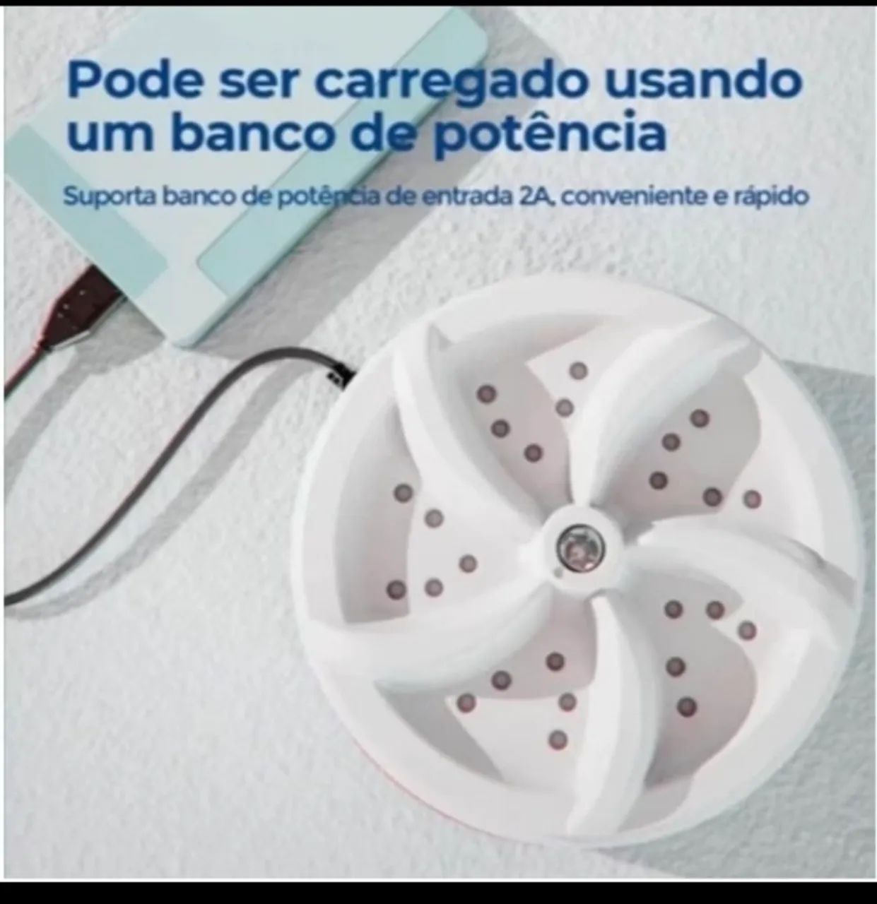 Mini máquina de lavar roupas - Foto 2