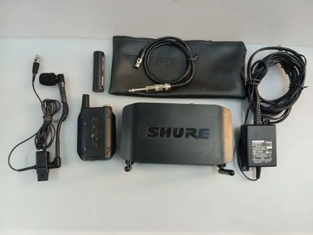 Microfone shure GLXD4 / wa302 e com beta98h  perfeito estado 